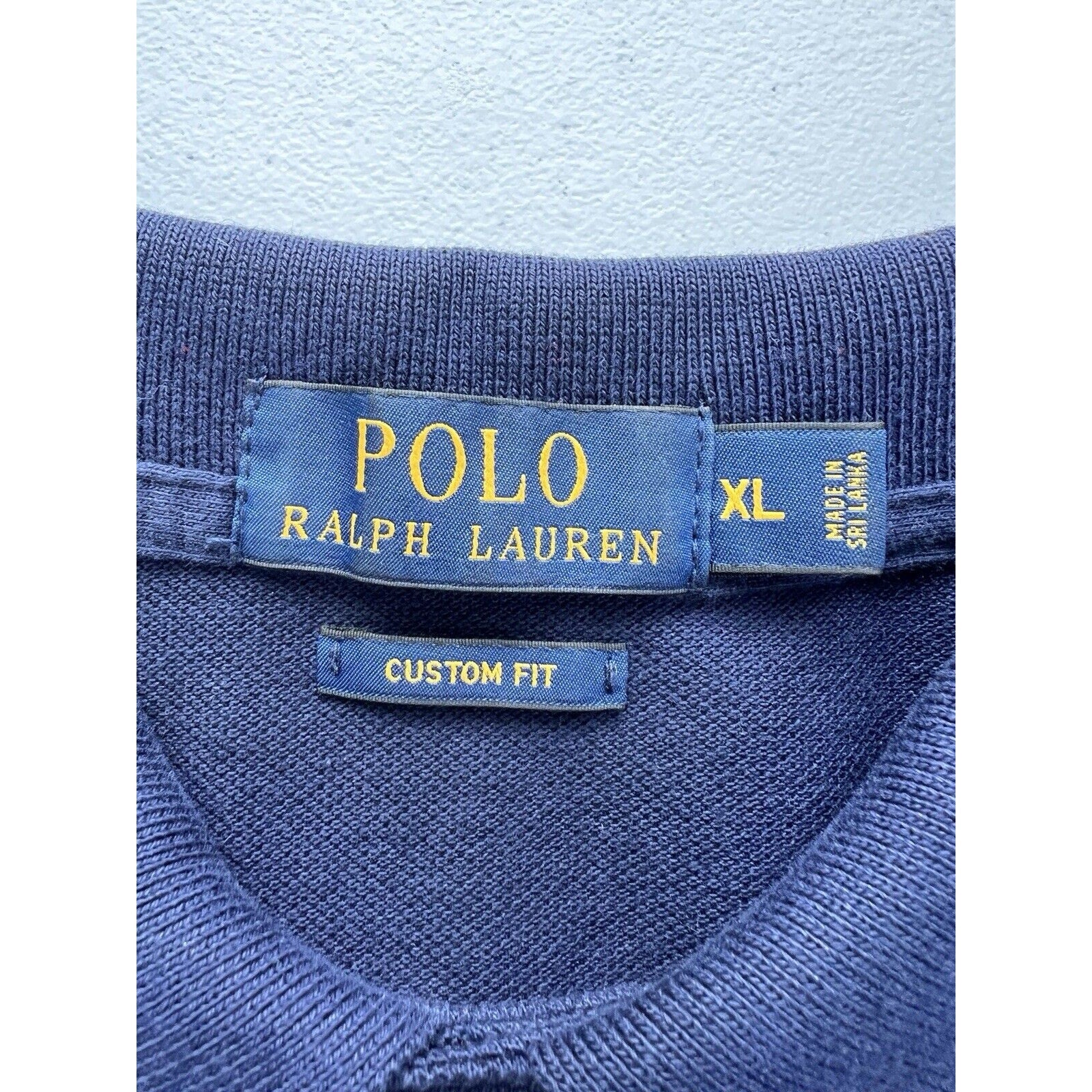 Polo Ralph Lauren Classic Fit Shirt Mens XL Big Pony Summer Classic #3 Rugby