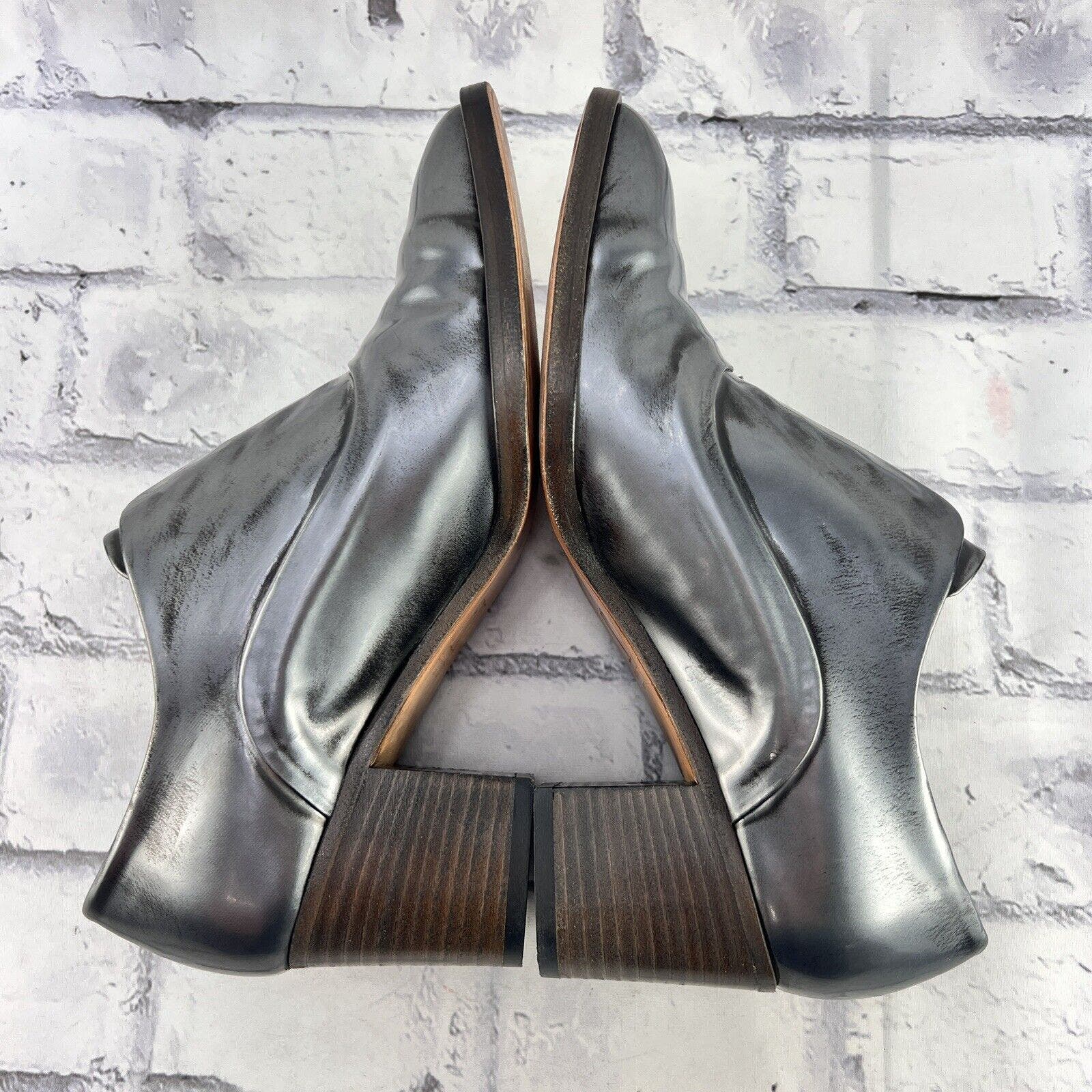 Reed Krakoff Patent Leather Heeled Shoe Women’s 38 (US 7.5) Metallic Silver