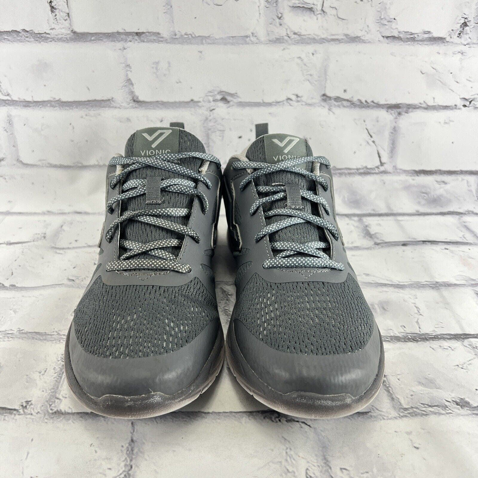 Vionic 365 Miles Sneakers Women’s Size 10 Active Athletic Gray Comfort Shoe