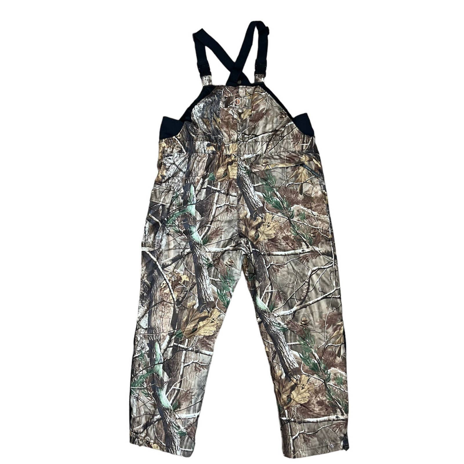 FIELD & STREAM Waterproof Hunting Bib Pants Men’s XL Realtree Camo Insulated