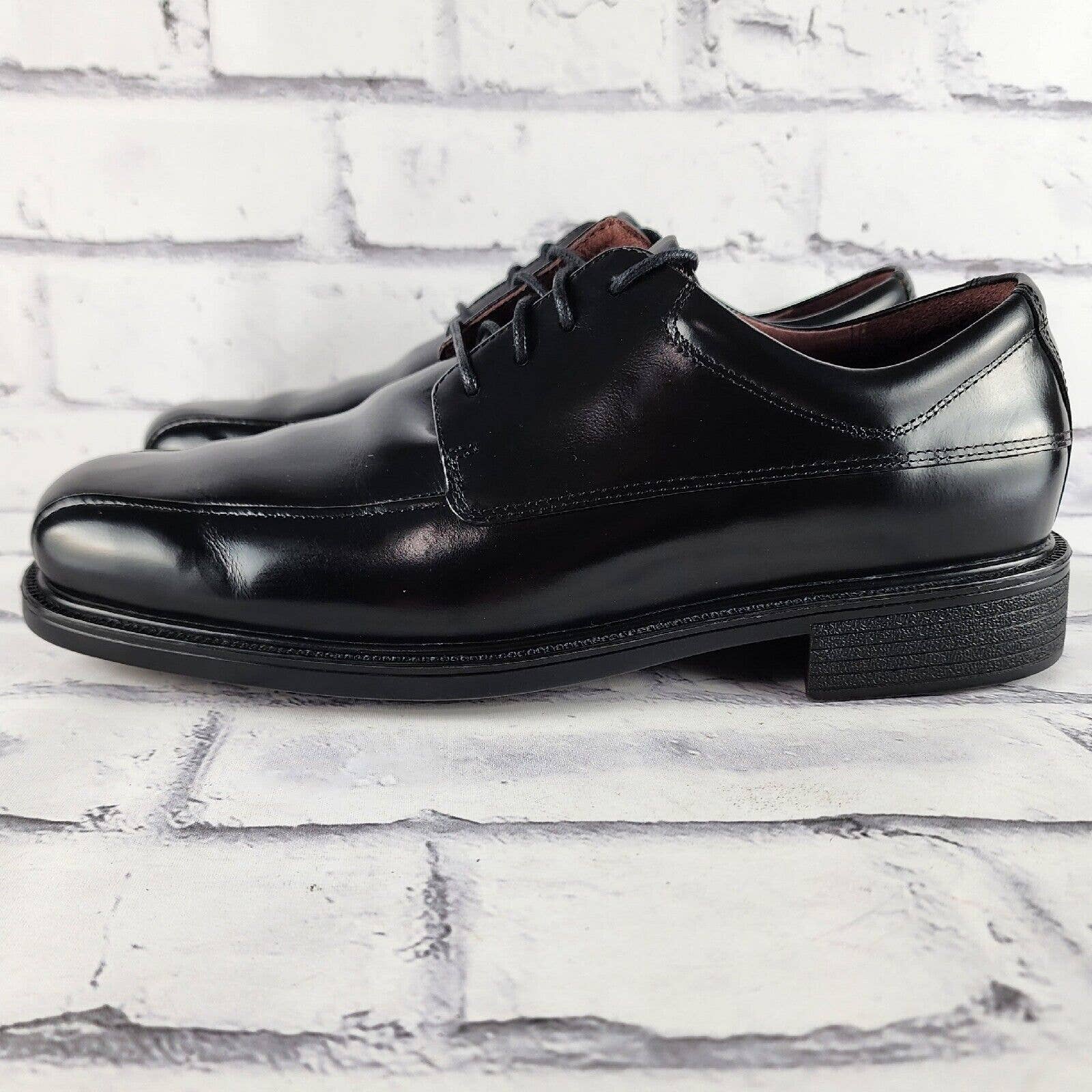 Rockport Oxfords Men's Size 8.5 M Black Leather Waterproof Hydro Shield Shoes