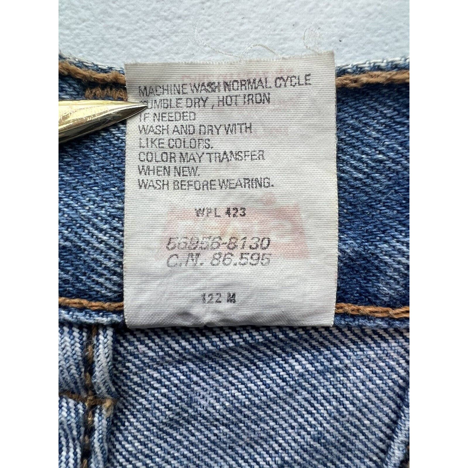 Levi’s 900 Series High Rise Mom Jeans Women’s 16 Tapered Leg Vintage Silver Tab