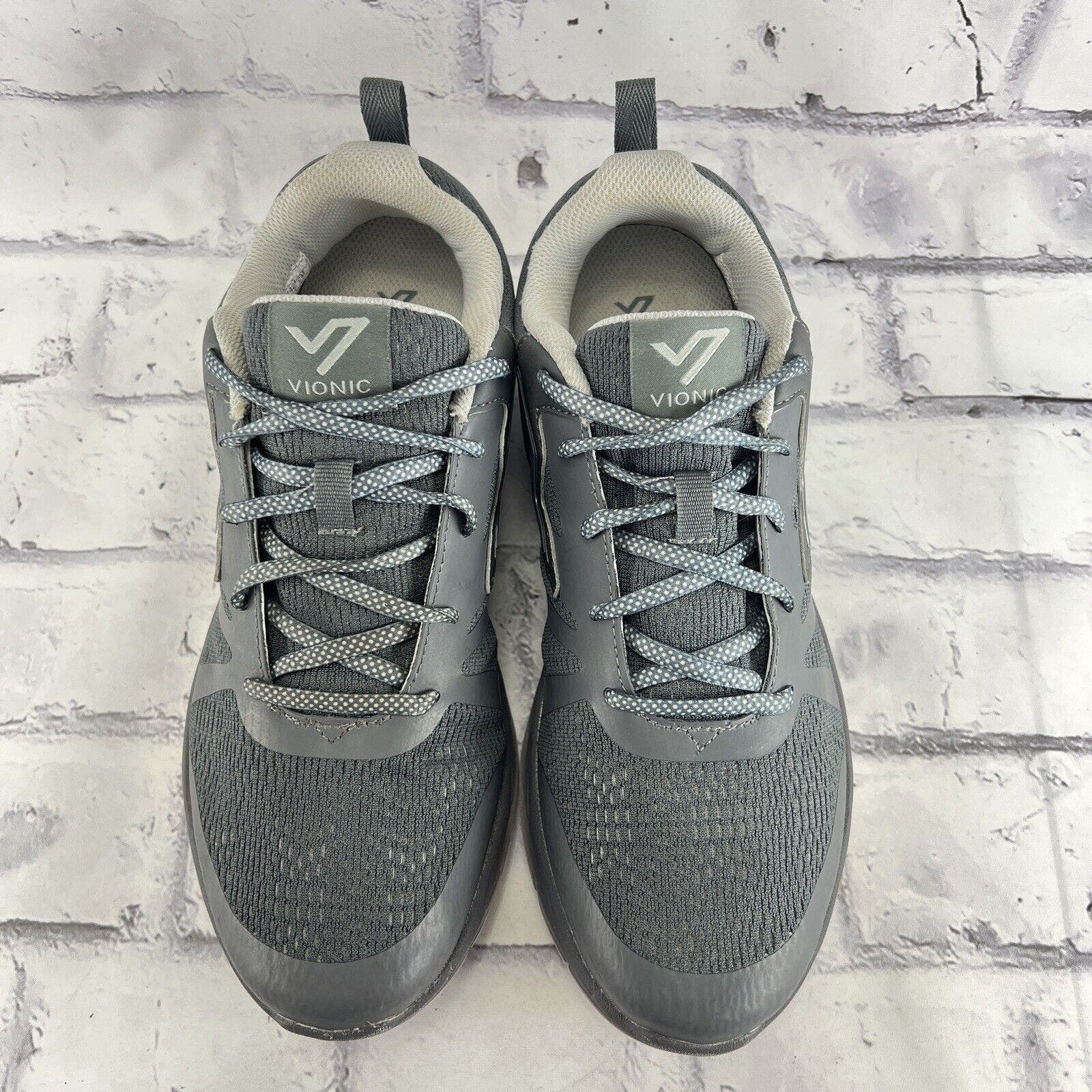 Vionic 365 Miles Sneakers Women’s Size 10 Active Athletic Gray Comfort Shoe