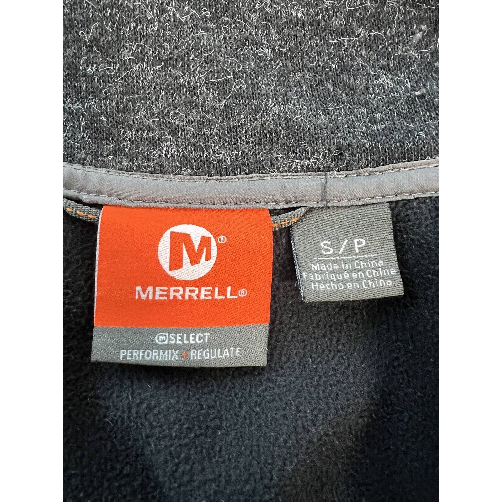 Merrell Performix Regulate Sweater Jacket Women's Small Charcoal Gray Long Coat